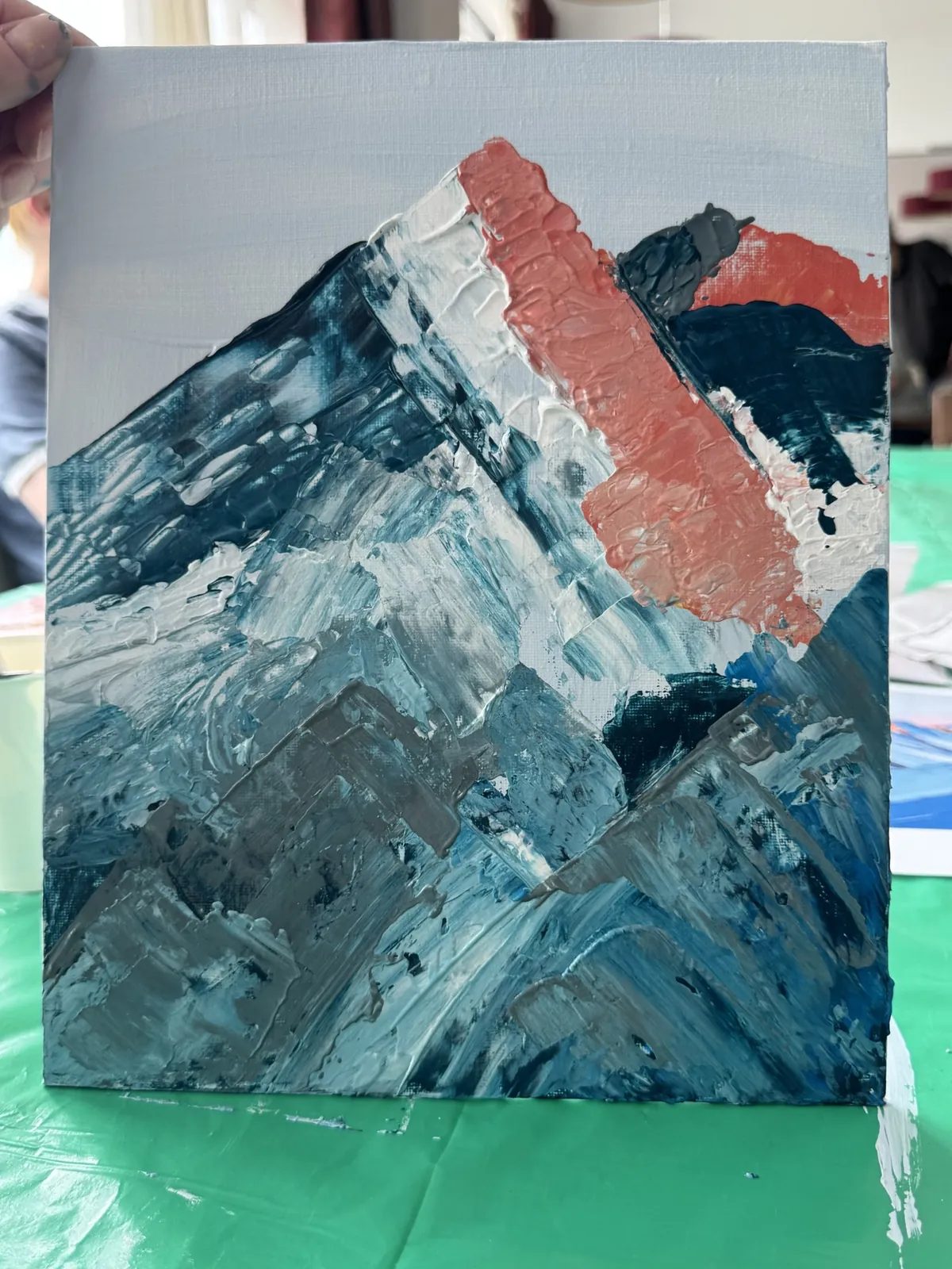 Peinture au couteau 