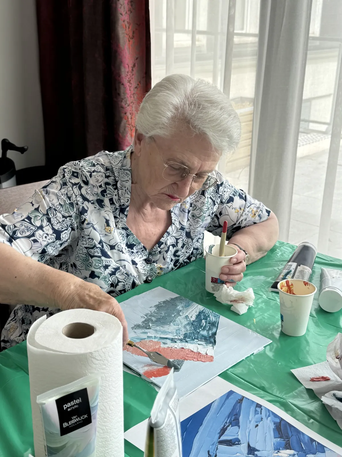 Peinture au couteau 