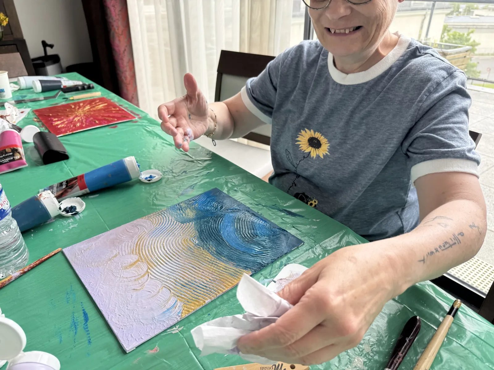 Peinture au couteau 