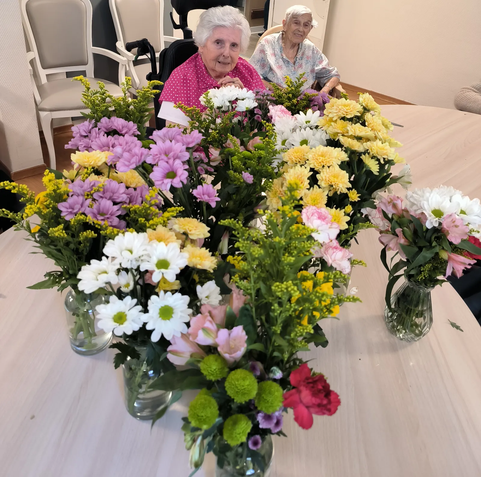 Un atelier floral haut en couleurs !
