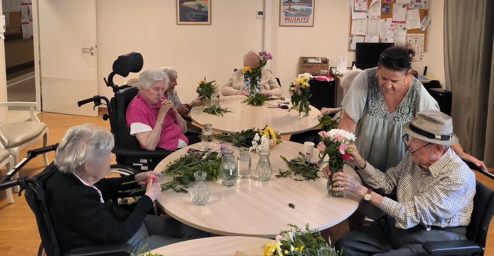 Un atelier floral haut en couleurs !