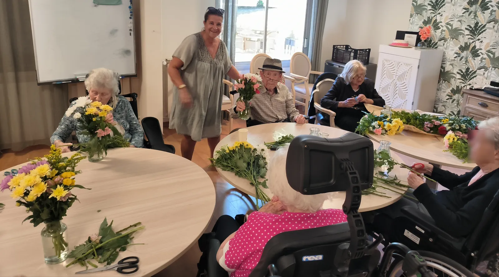 Un atelier floral haut en couleurs !