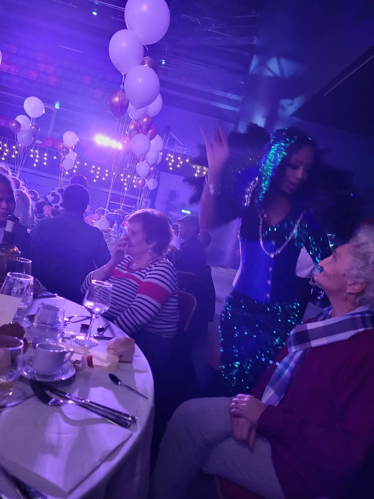  le buffet de Noël offert par Monsieur le Maire de Clichy de  2025 