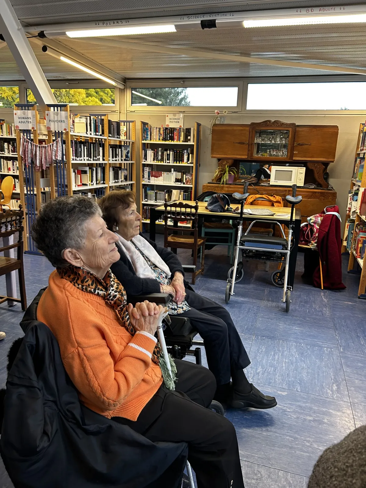 Sortie pour un atelier lecture 