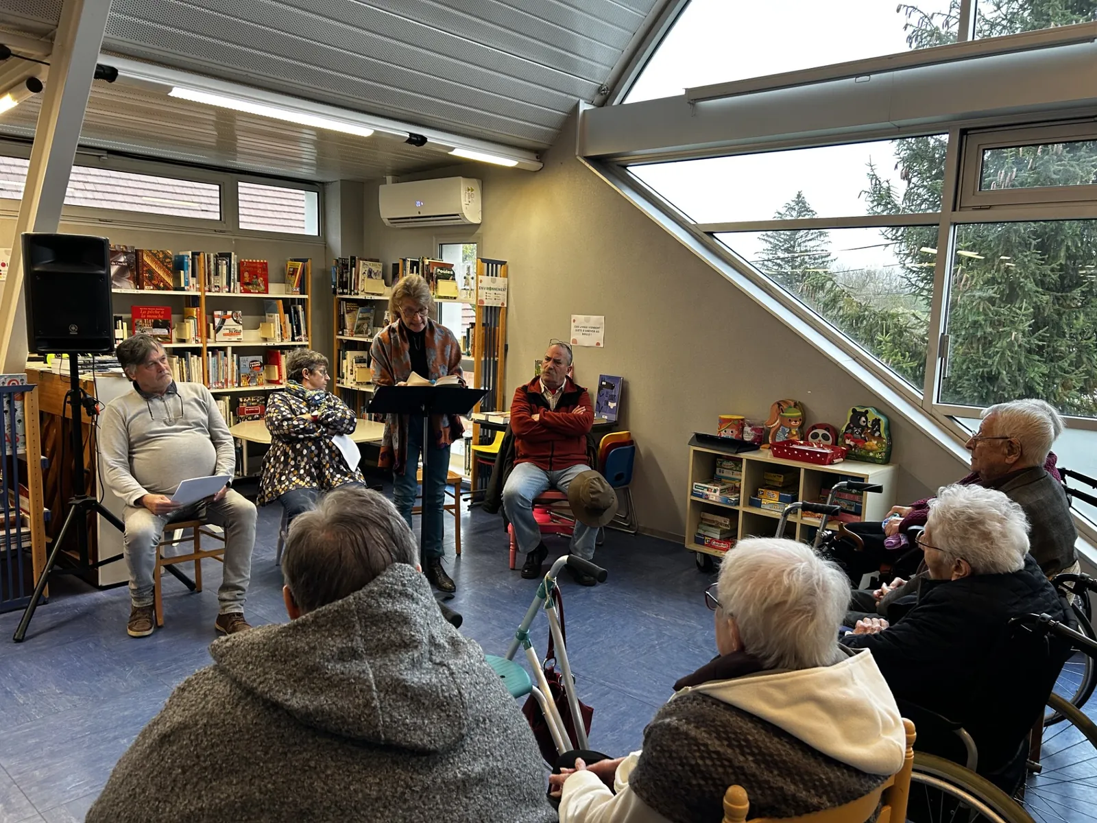 Sortie pour un atelier lecture 