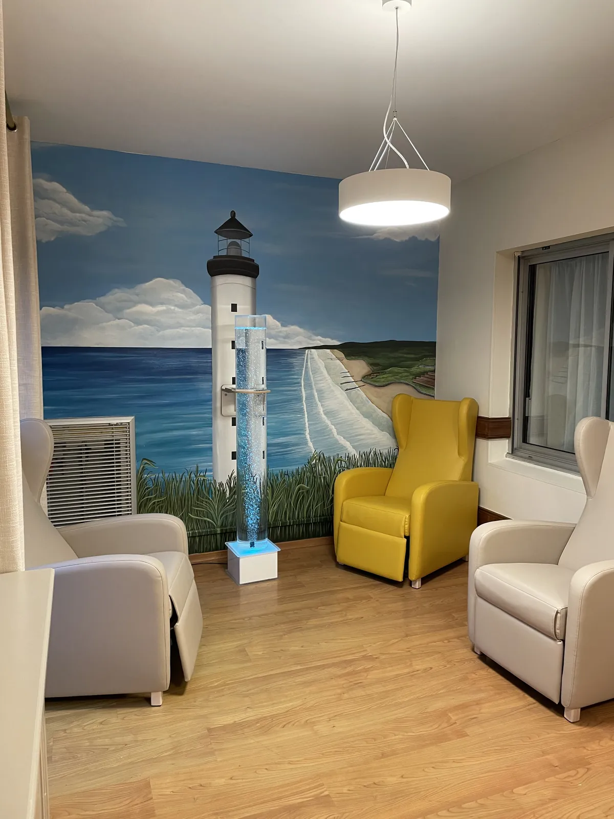 Aménagement salon cocooning 
