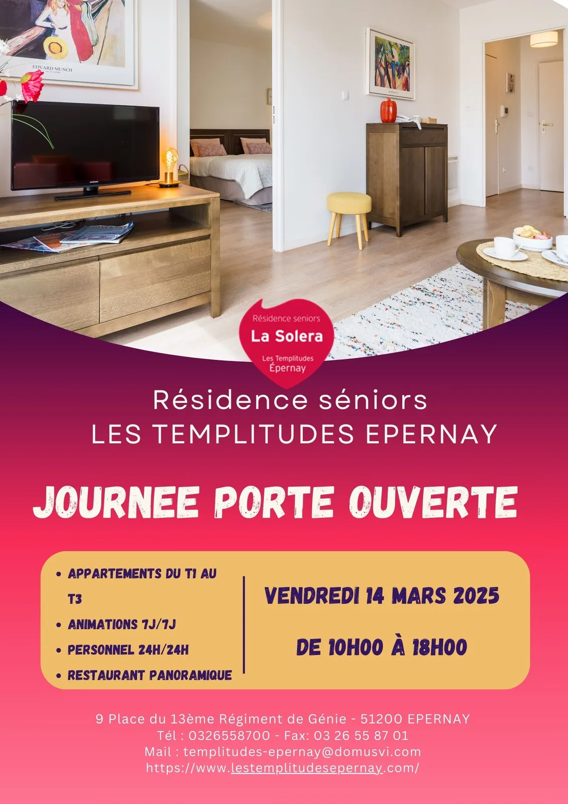 Journée portes ouvertes + salon séniors