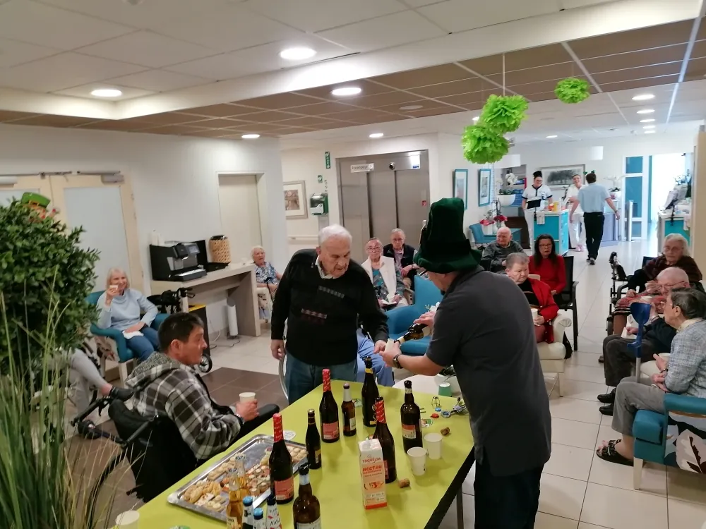 Fête de la Saint-Patrick à l’Ehpad d'Esbly