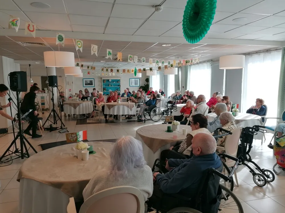 Fête de la Saint-Patrick à l’Ehpad d'Esbly