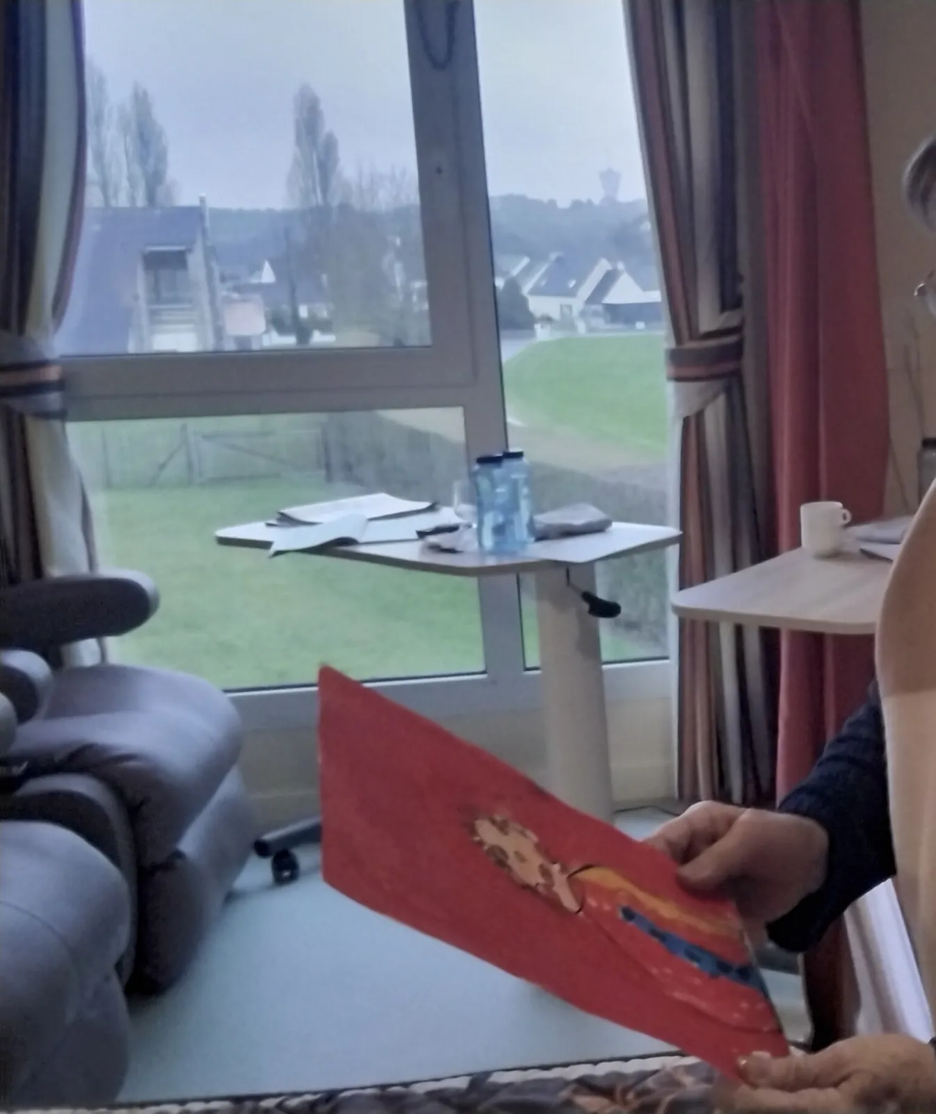 une surprise dans la boite aux lettres 