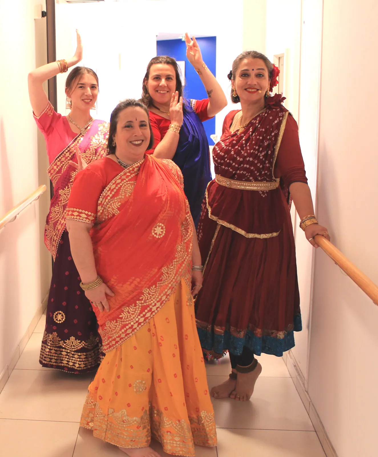 L’Inde s’est invitée à la résidence pour une journée festive et colorée