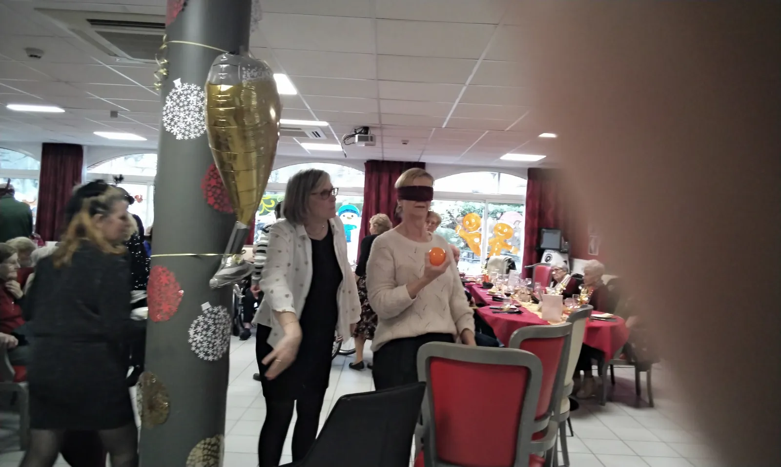 Un 1er janvier à la résidence !