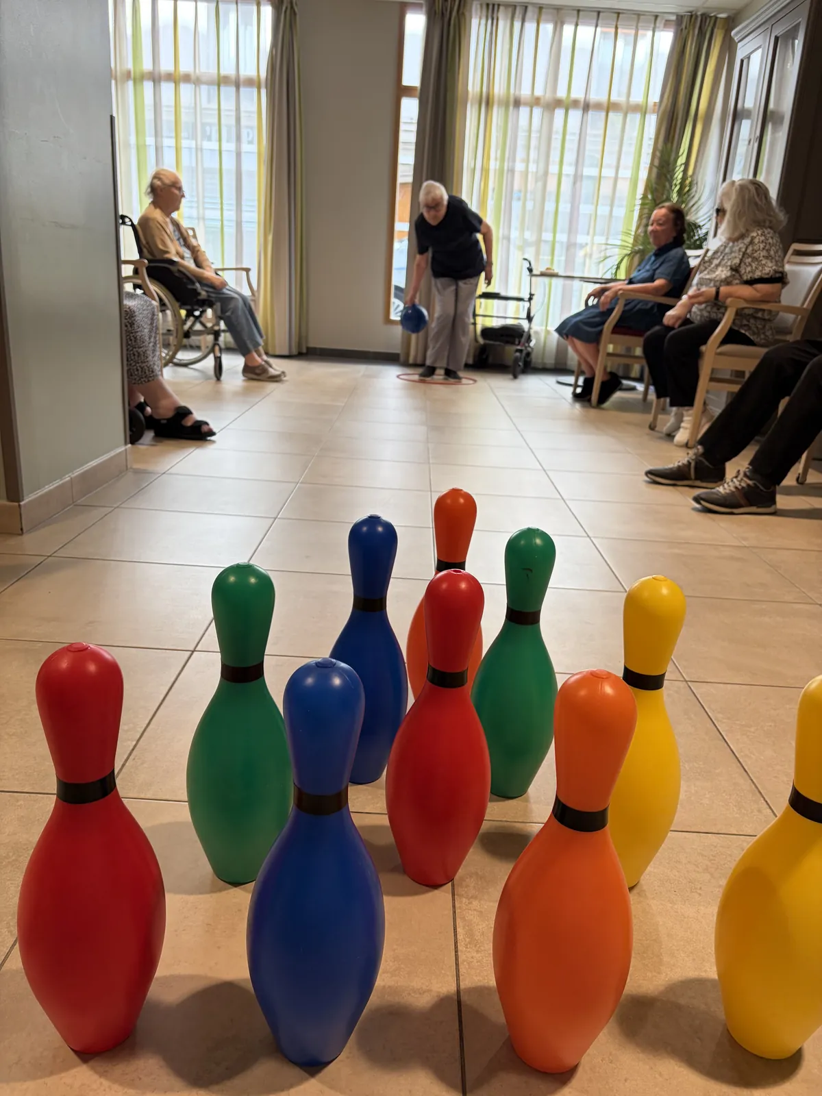 Un atelier bowling sous le signe de la bonne humeur !