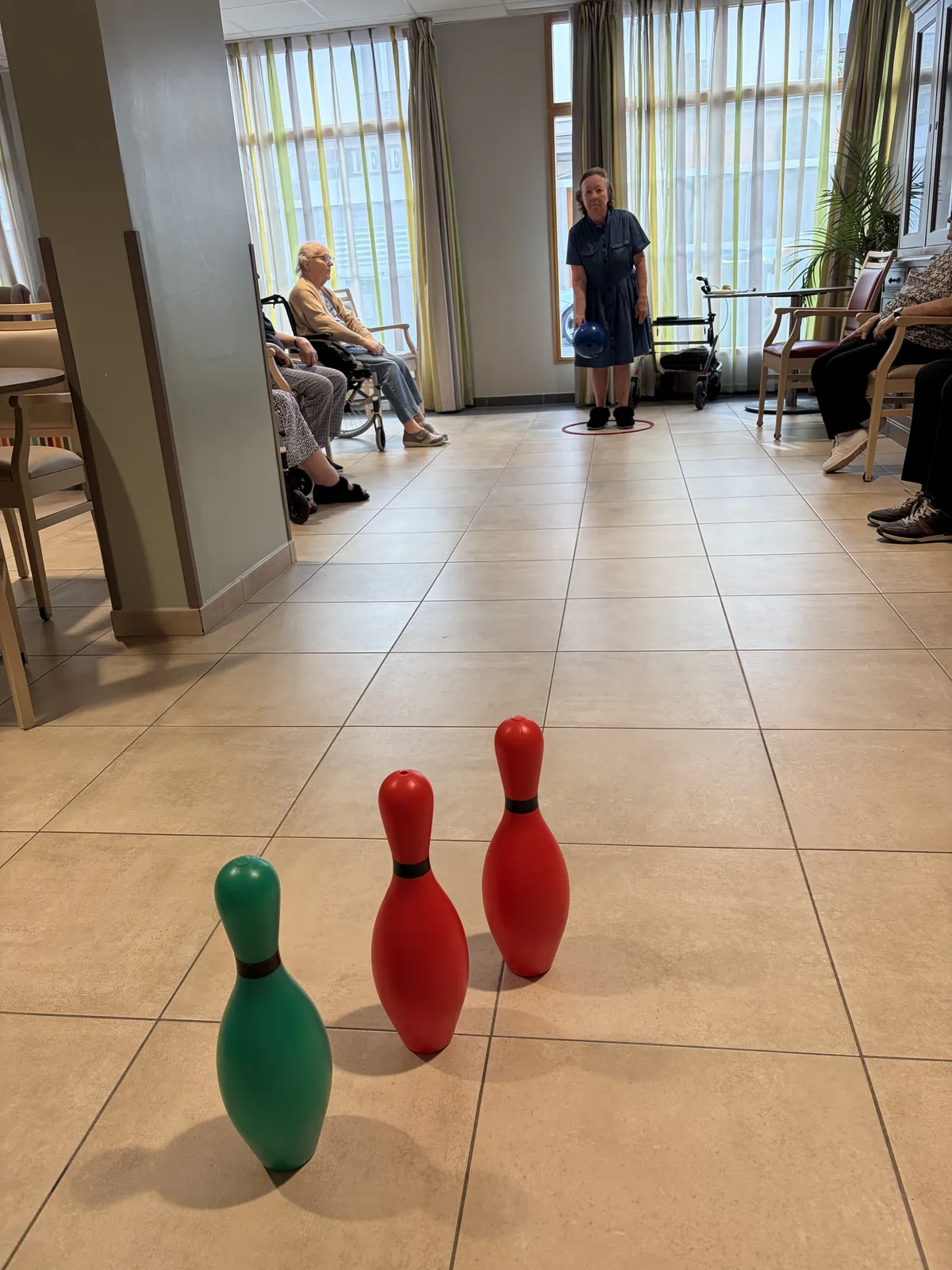 Un atelier bowling sous le signe de la bonne humeur !
