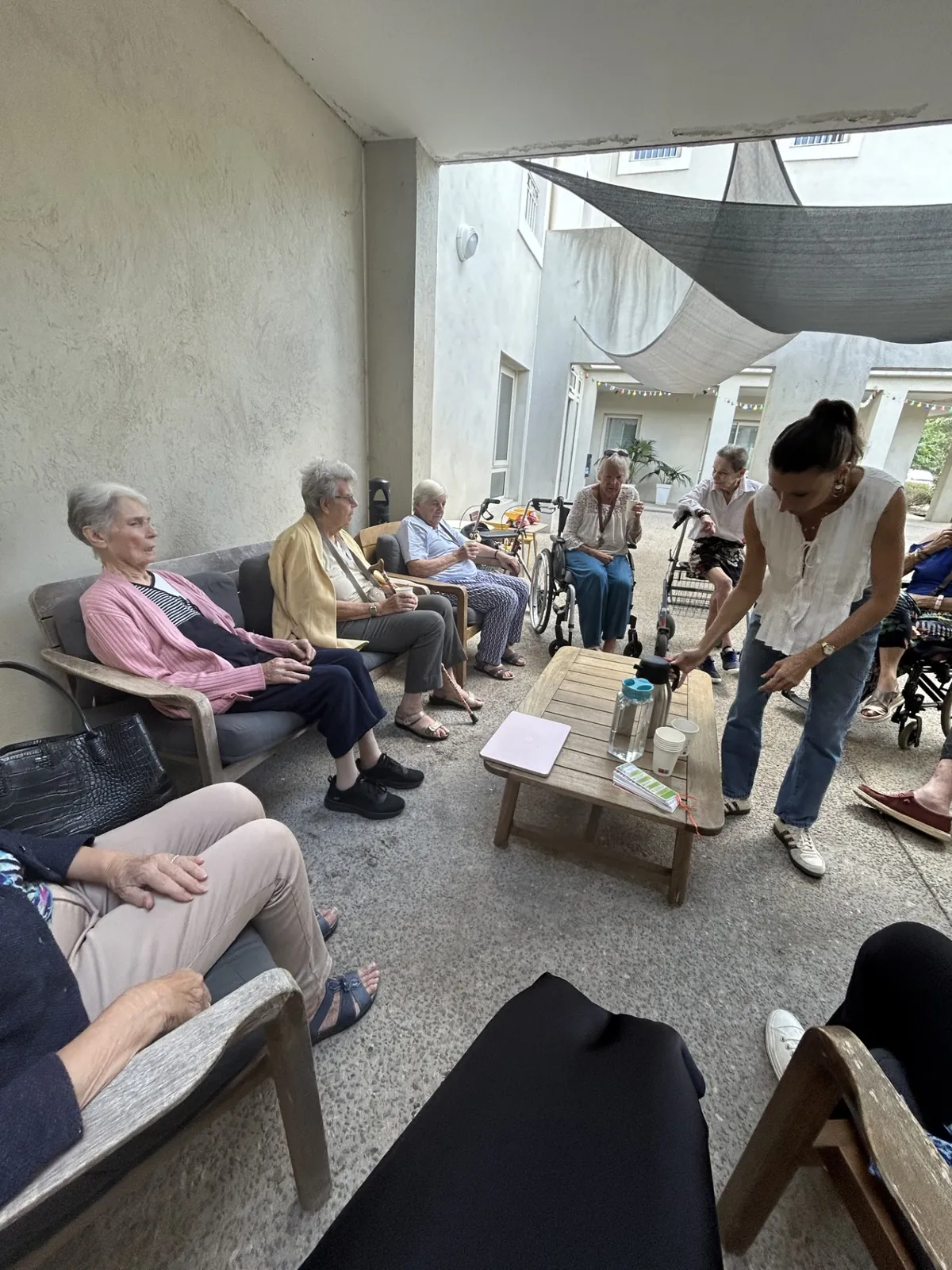 Café conviviale avec l'ADJ