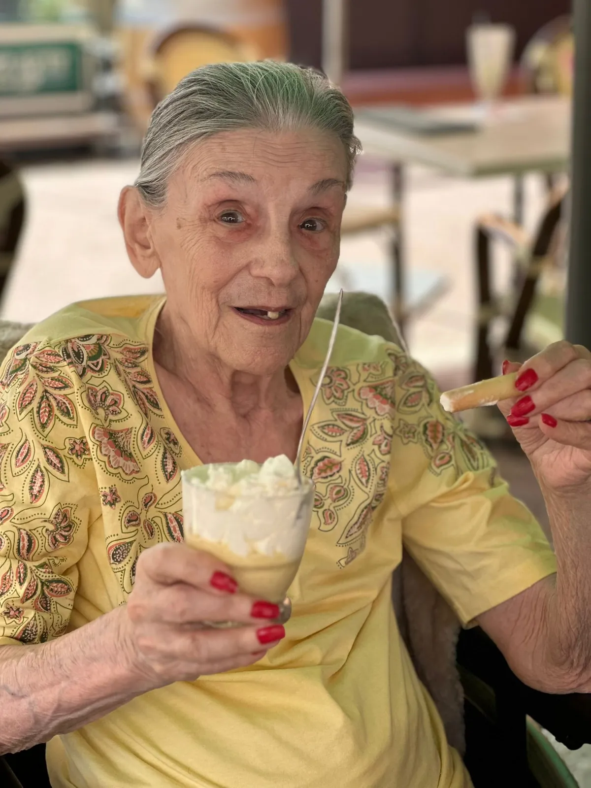Sortie gourmande : glaces en terrasse pour profiter du soleil