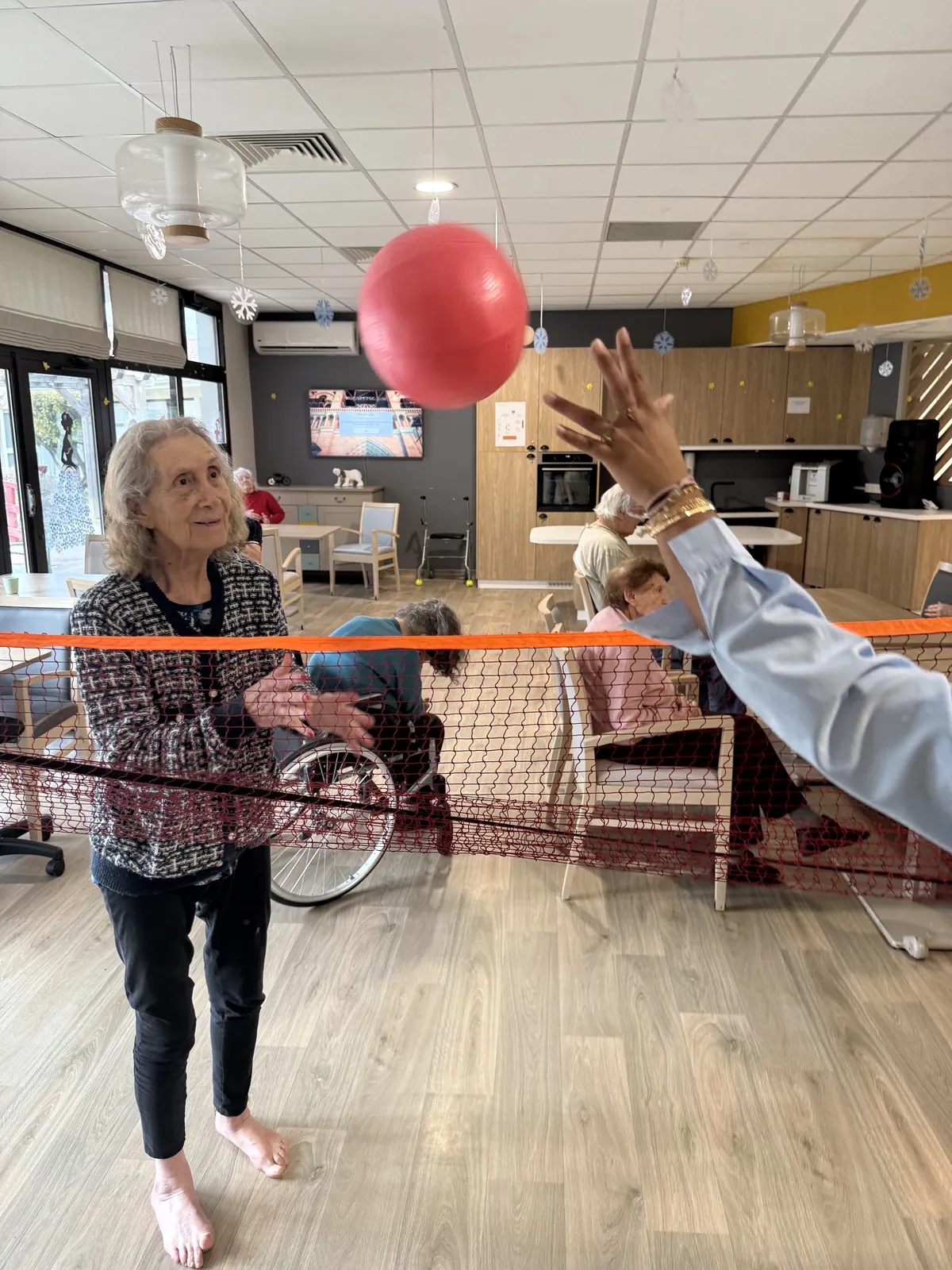 Activité motricité à l’unité protégée : un nouvel élan grâce à du matériel renouvelé
