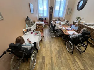 L’art-thérapie se poursuit chaque mercredi !