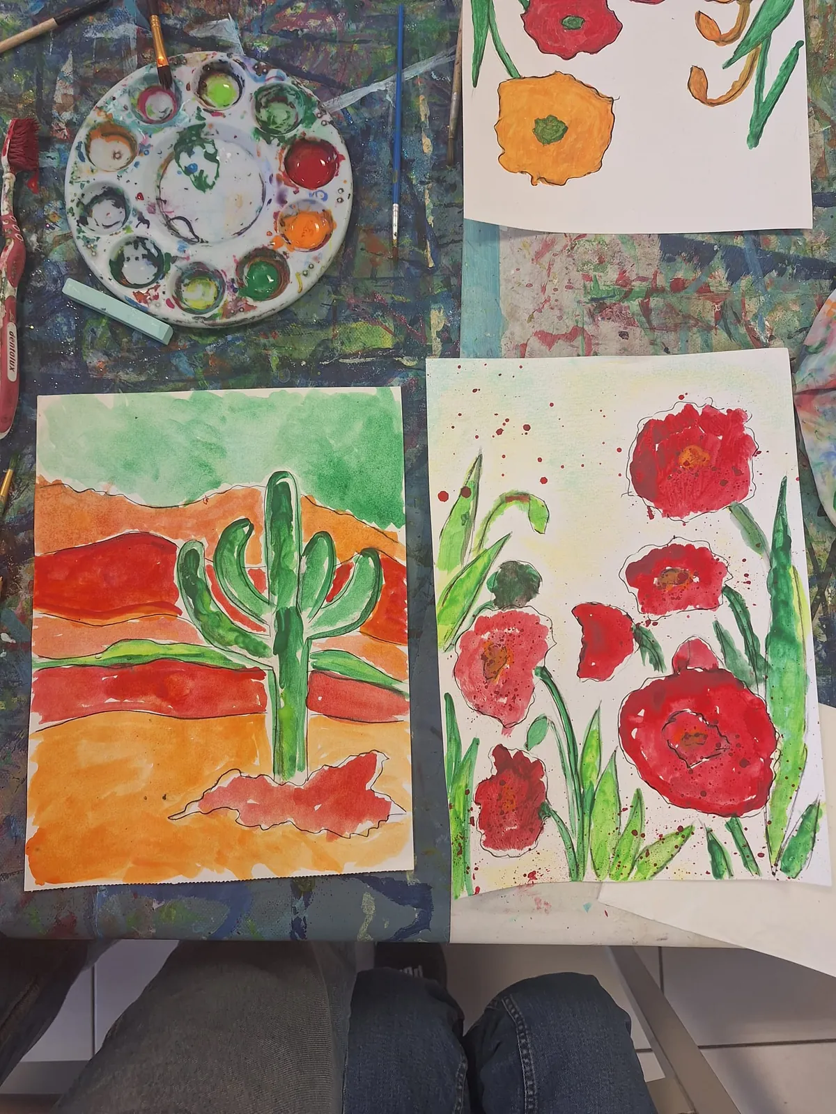 L'art thérapie avec Christine
