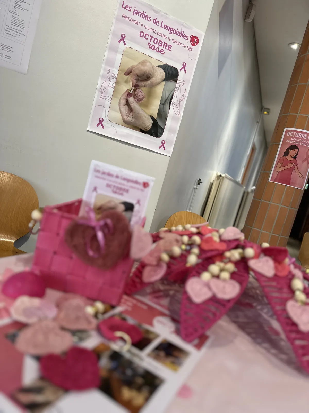 Participation de la Résidence des Jardins de Longuiolles à Octobre Rose - Vaujours - 93