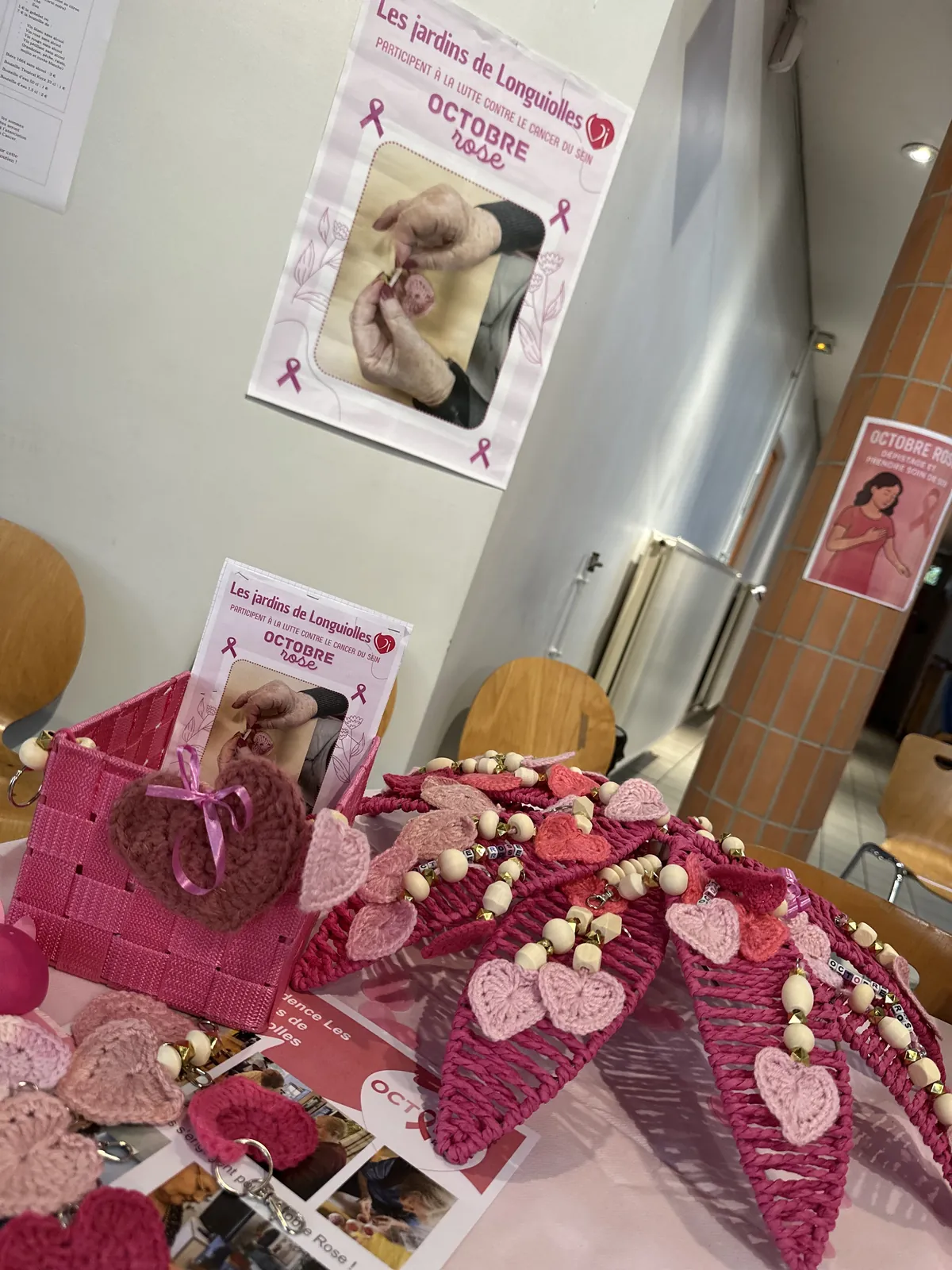 Participation de la Résidence des Jardins de Longuiolles à Octobre Rose - Vaujours - 93
