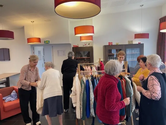 Vente de vêtements 