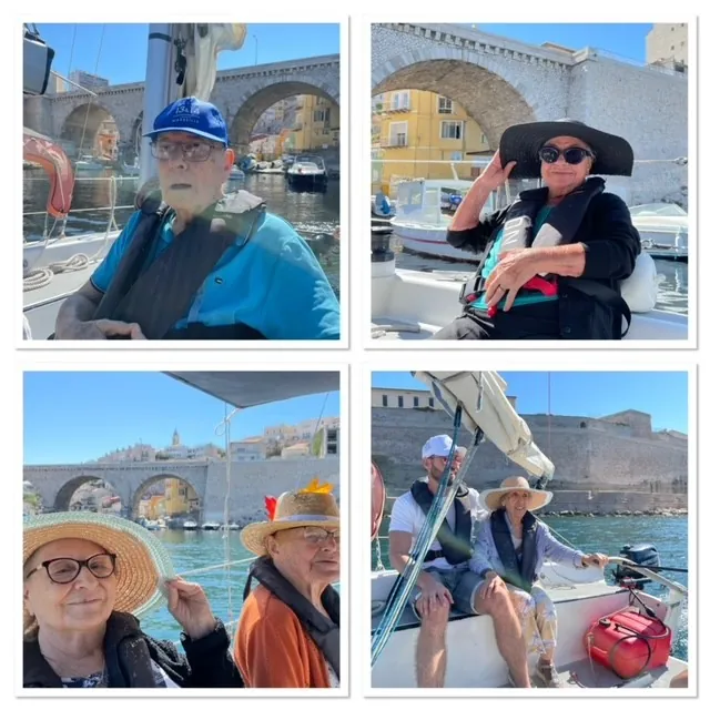 Une sortie en mer inoubliable avec nos résidents 