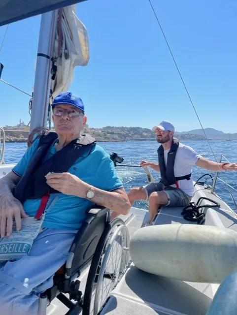 Une sortie en mer inoubliable avec nos résidents 