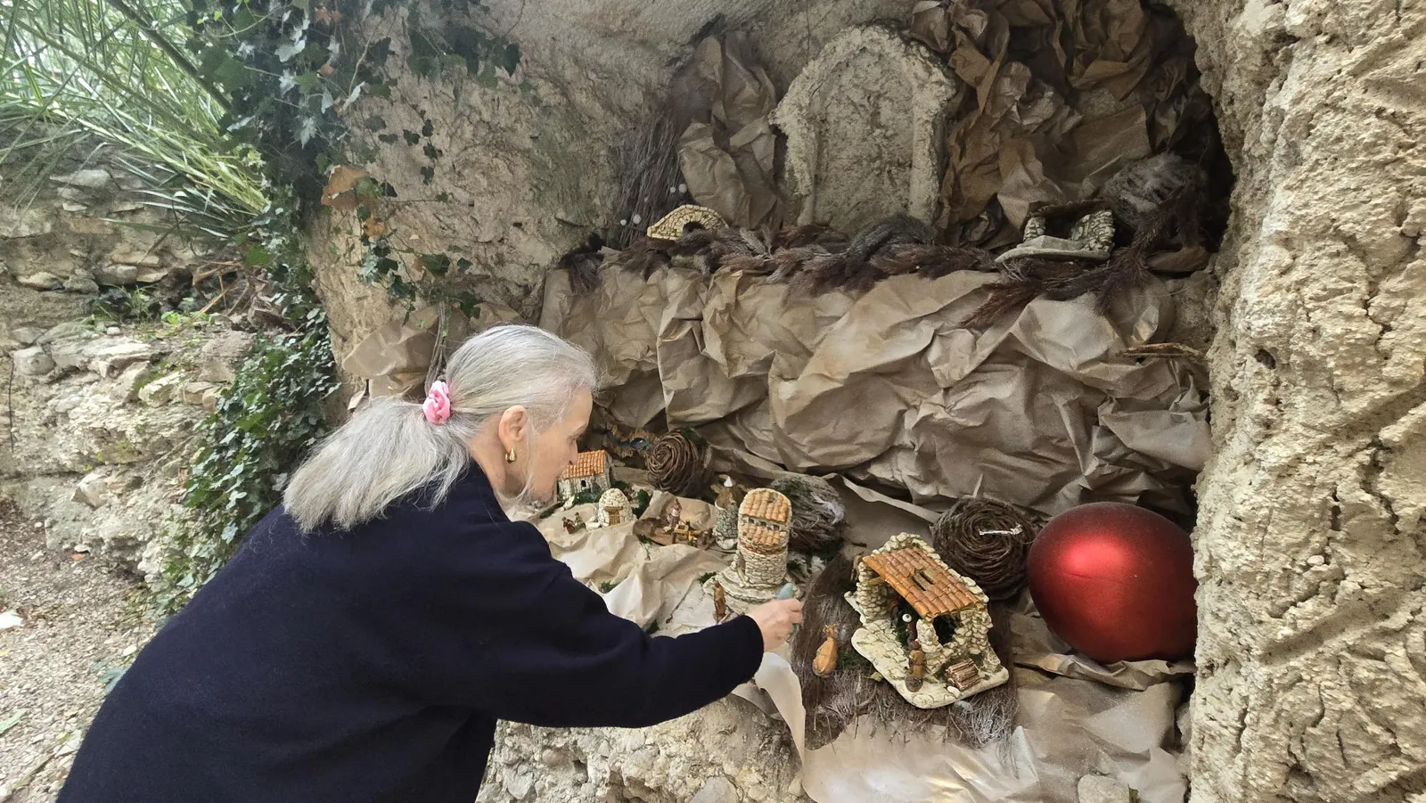 La creche est terminée 