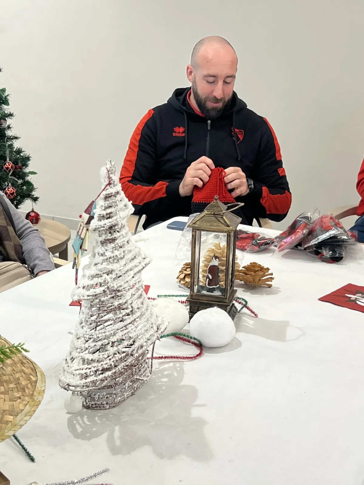 Les rugbymen au cœur d'un gouter de Noel convivial  