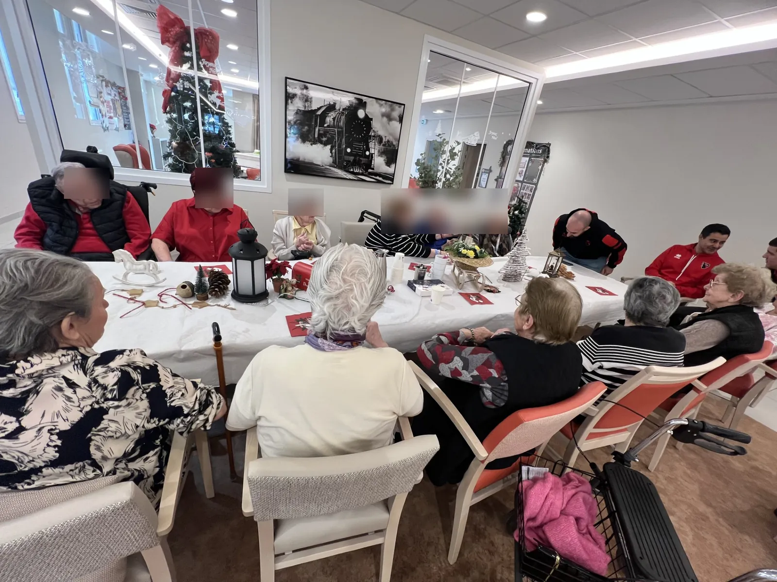 Les rugbymen au cœur d'un gouter de Noel convivial  
