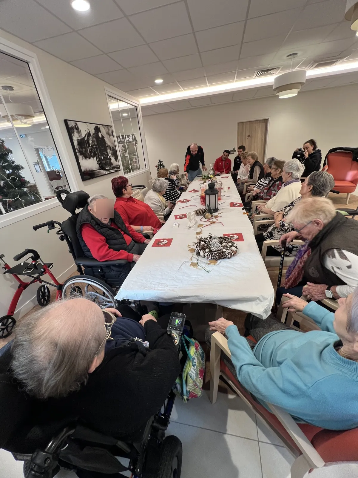 Les rugbymen au cœur d'un gouter de Noel convivial  