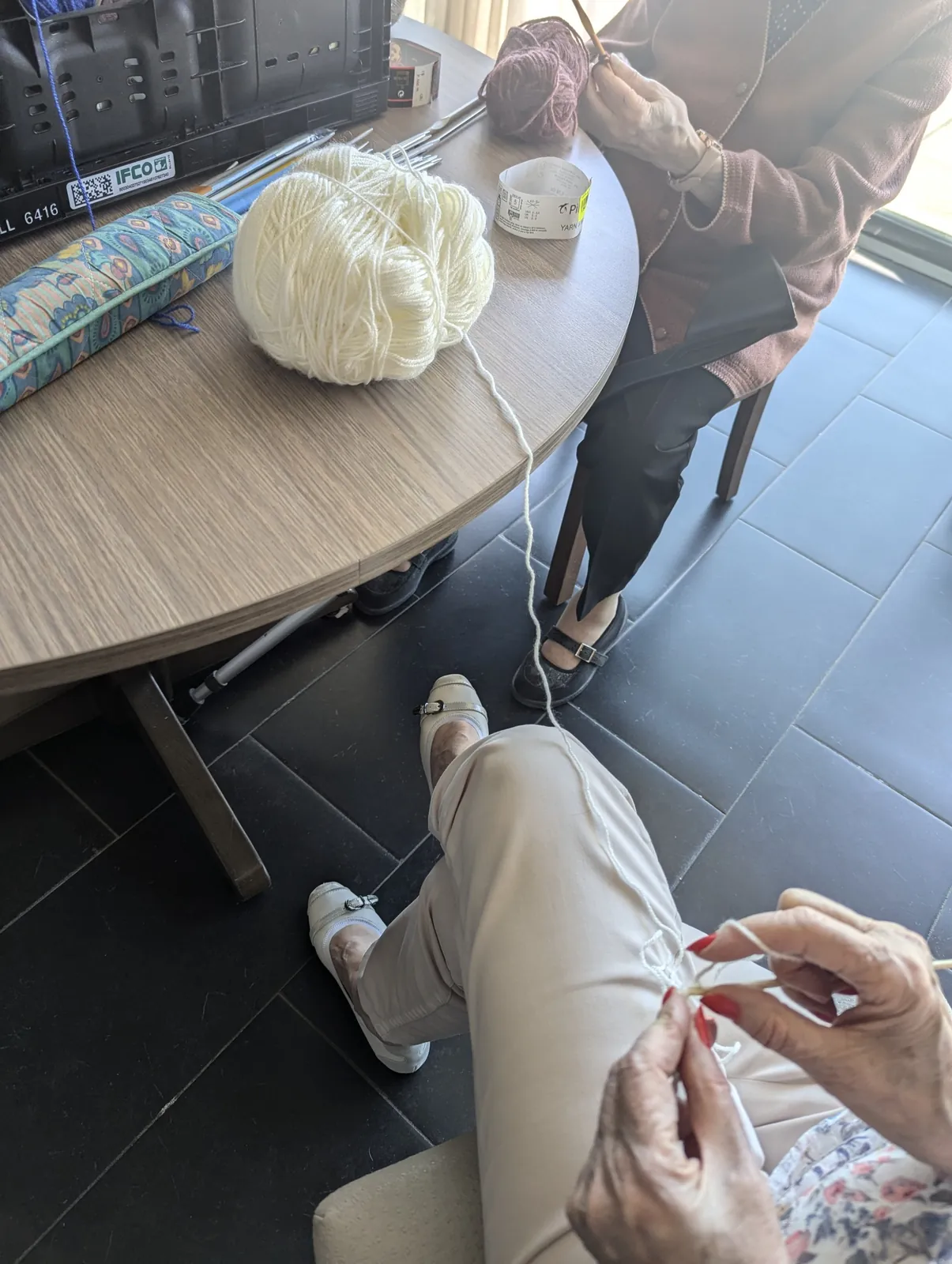 Atelier tricot de retour !