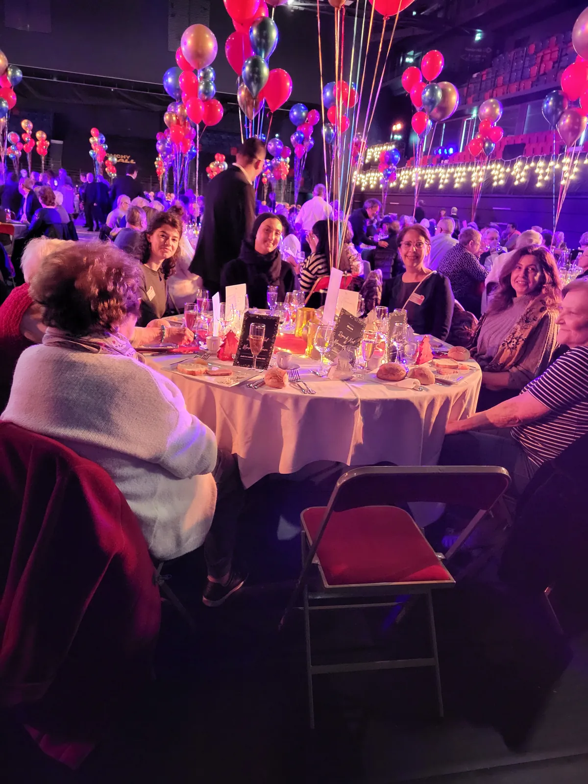 Le repas de noël de monsieur le maire de la ville de Clichy 