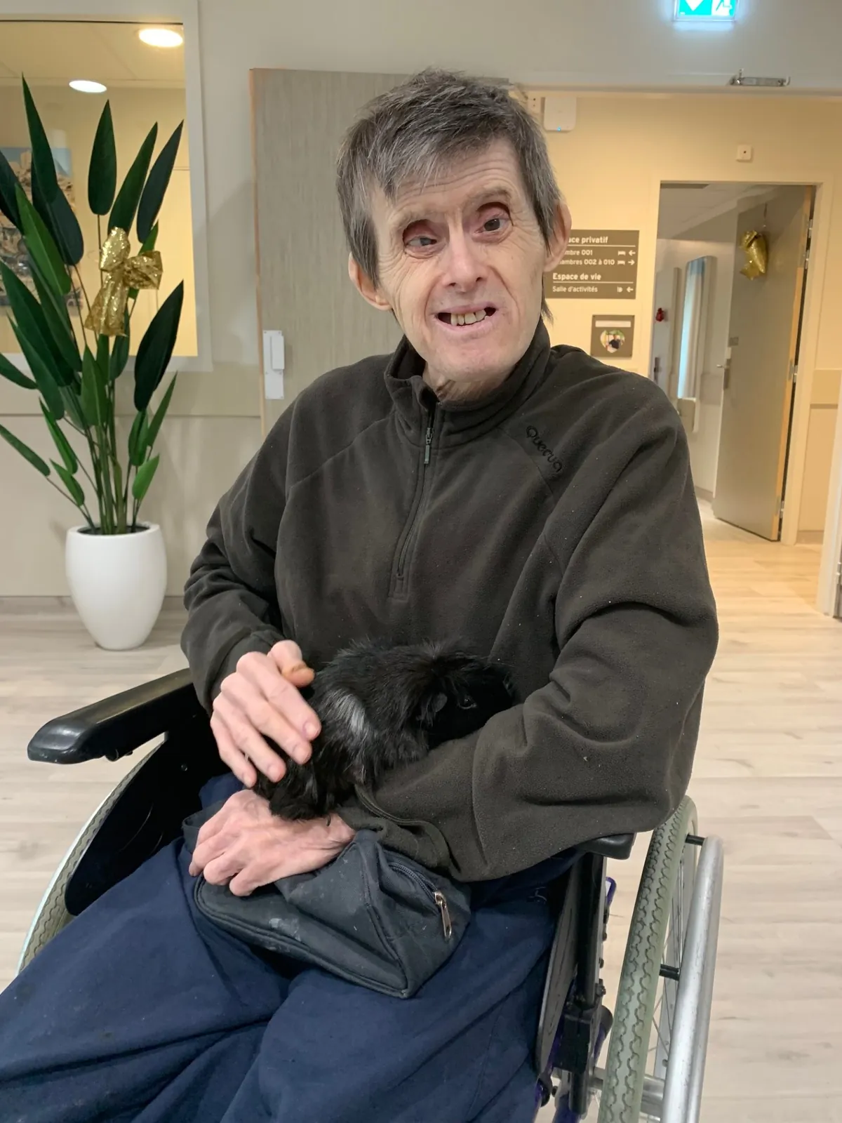 Zoothérapie à l'UPHV