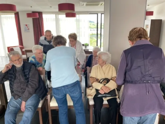 rencontre avec l'association mal voyant