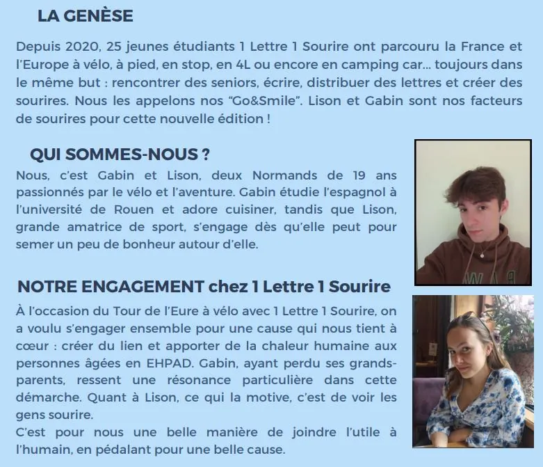 Le Tour de l'Eure des Aînés fait étape aux Feuillans !