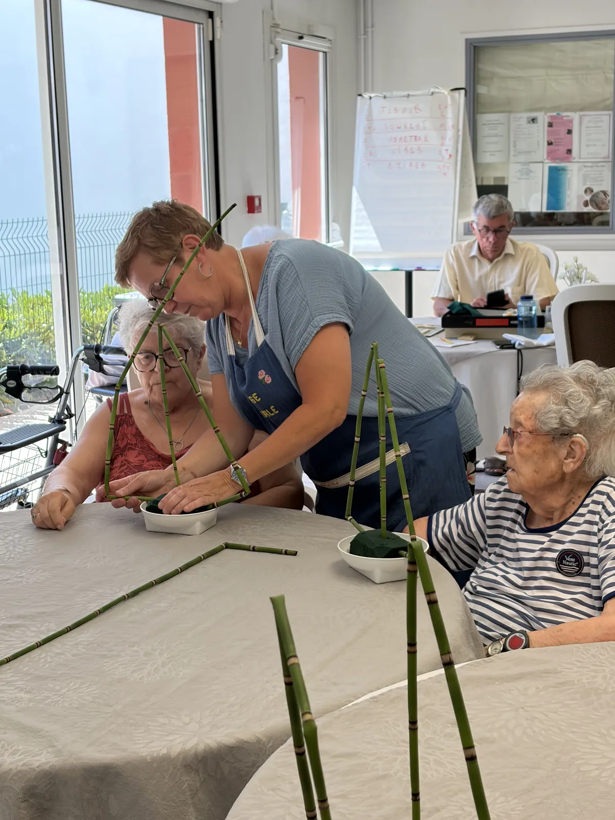 Atelier floral : Les vacances à la mer