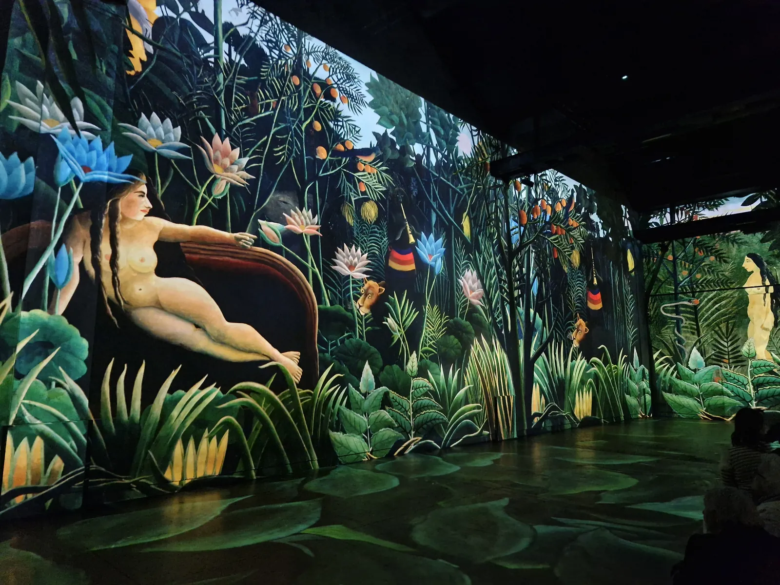 Sortie à l'Atelier des Lumières