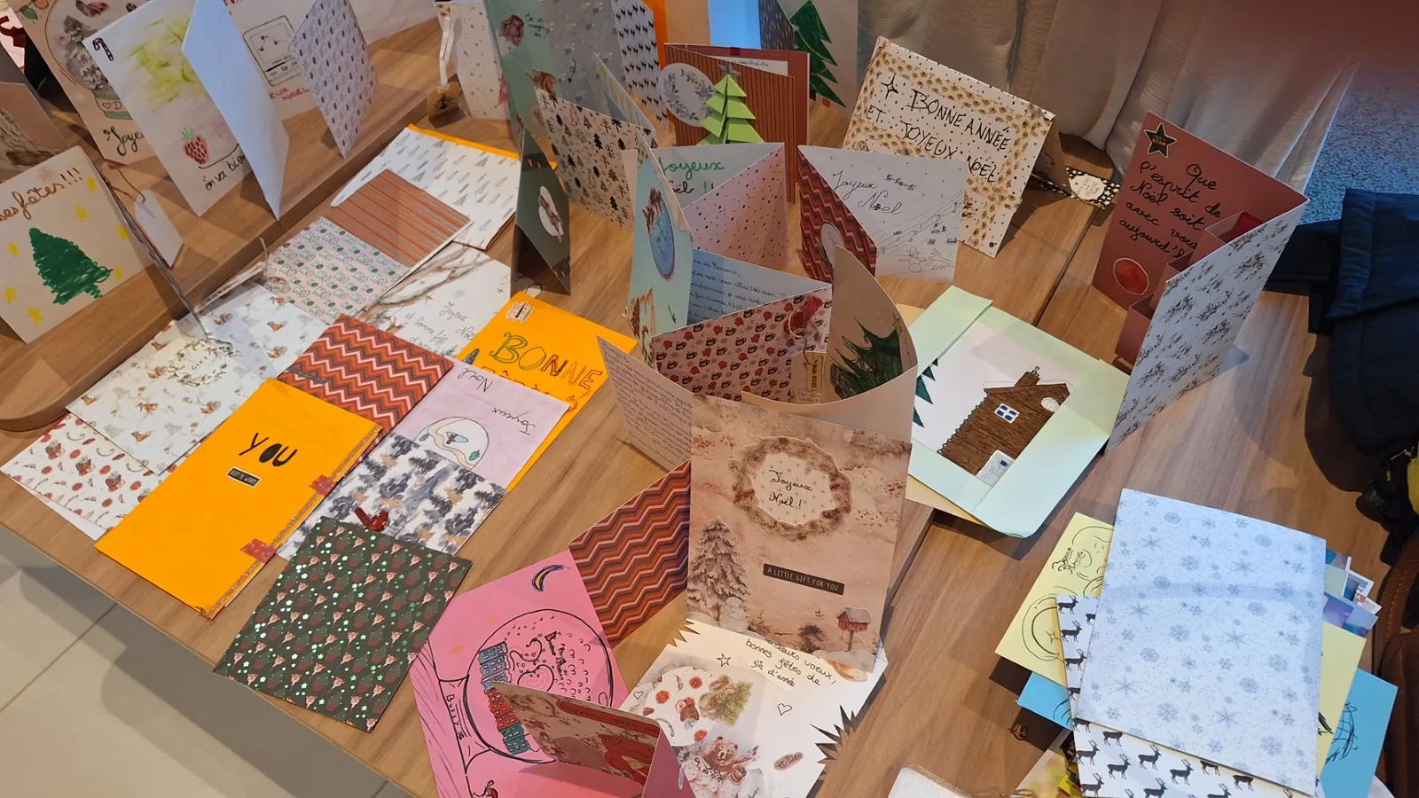 Cartes de vœux à la Résidence La Marquise