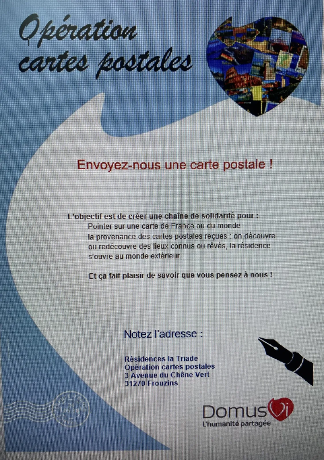 Opération carte postale 