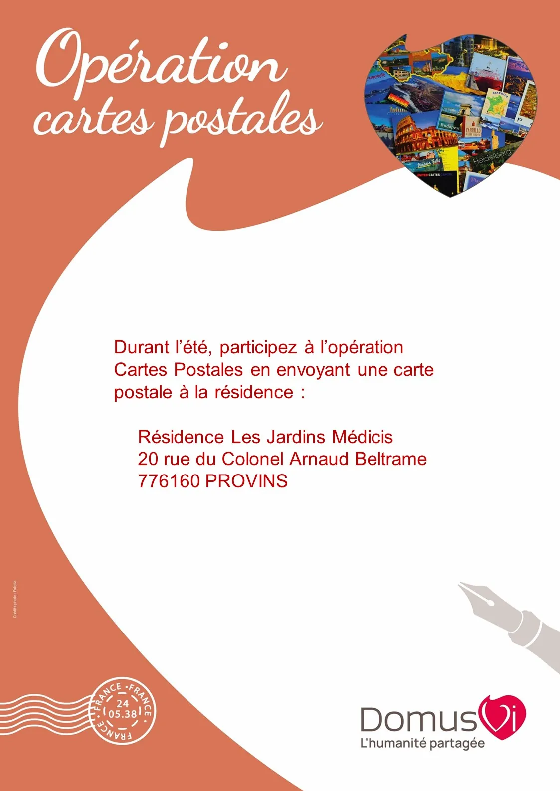 Opération Cartes postales. 