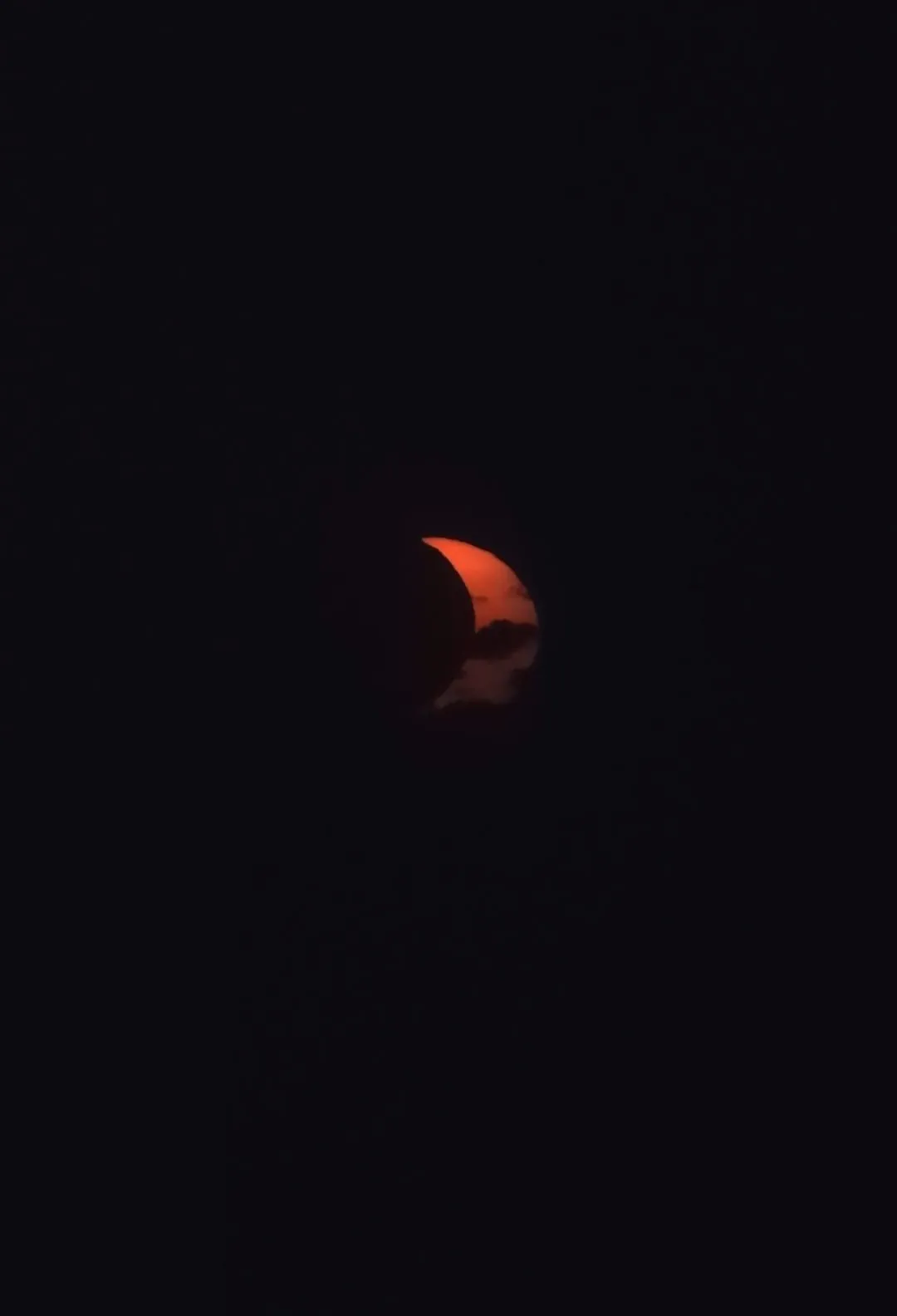Une éclipse solaire observée depuis la Résidence Mazargues
