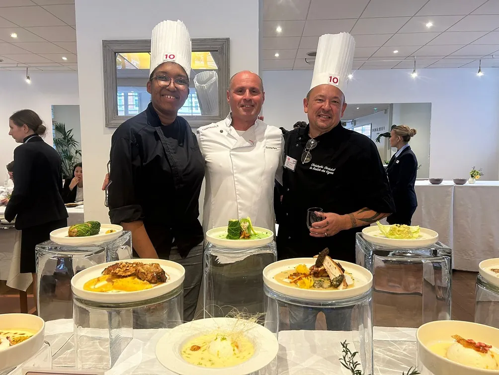 Notre Cheffe de cuisine sur le podium !