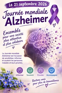 Journée mondiale Alzheimer : la mémoire à l'honneur à la Résidence les Gloriettes.