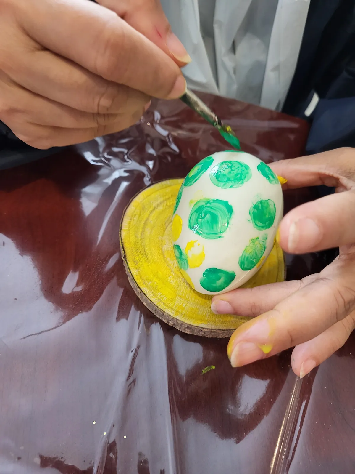  Atelier créatif de mars les œufs  de Pâques 