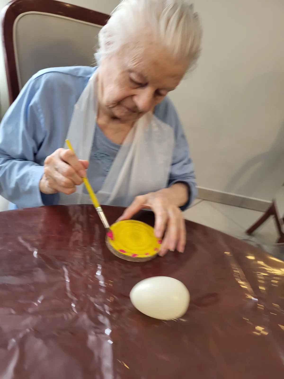  Atelier créatif de mars les œufs  de Pâques 
