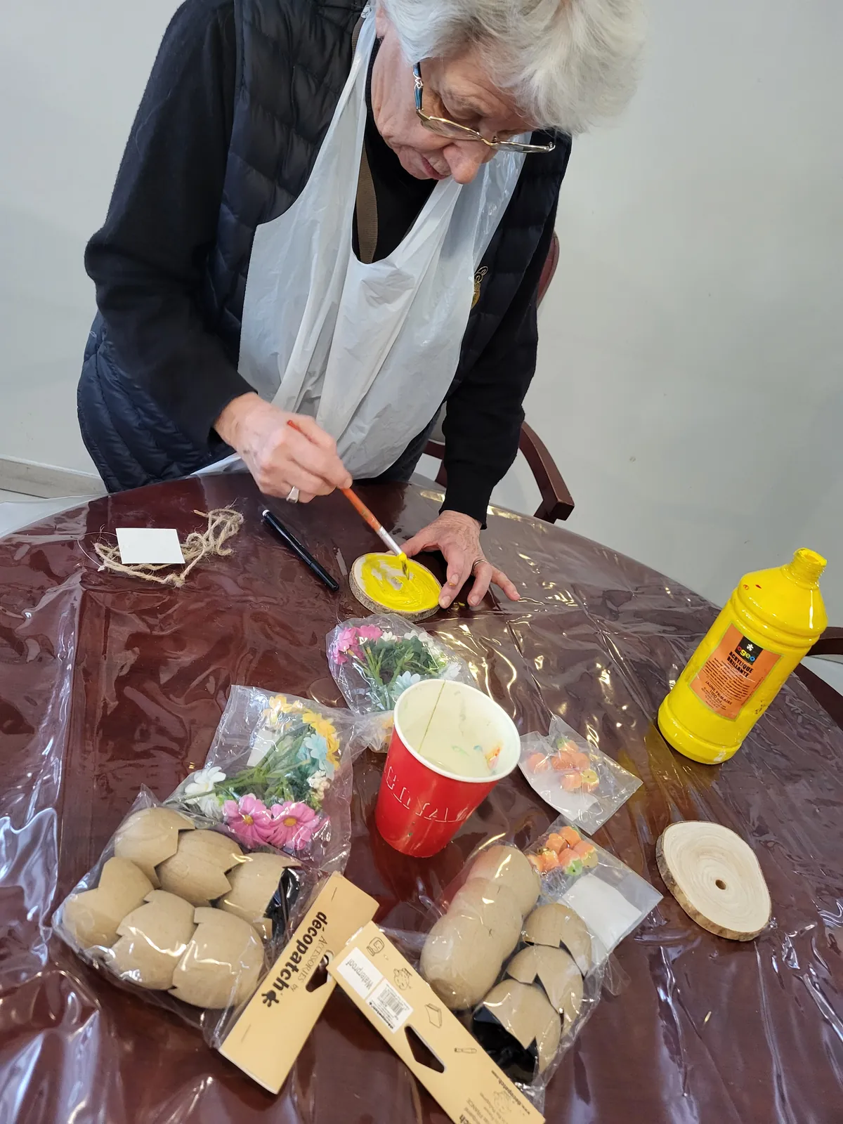  Atelier créatif de mars les œufs  de Pâques 