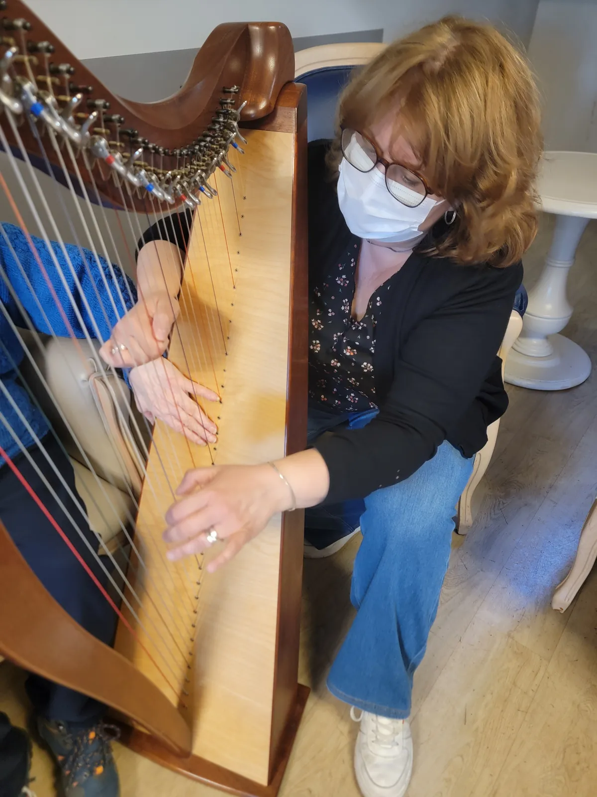 Harpe thérapie d'apaisement