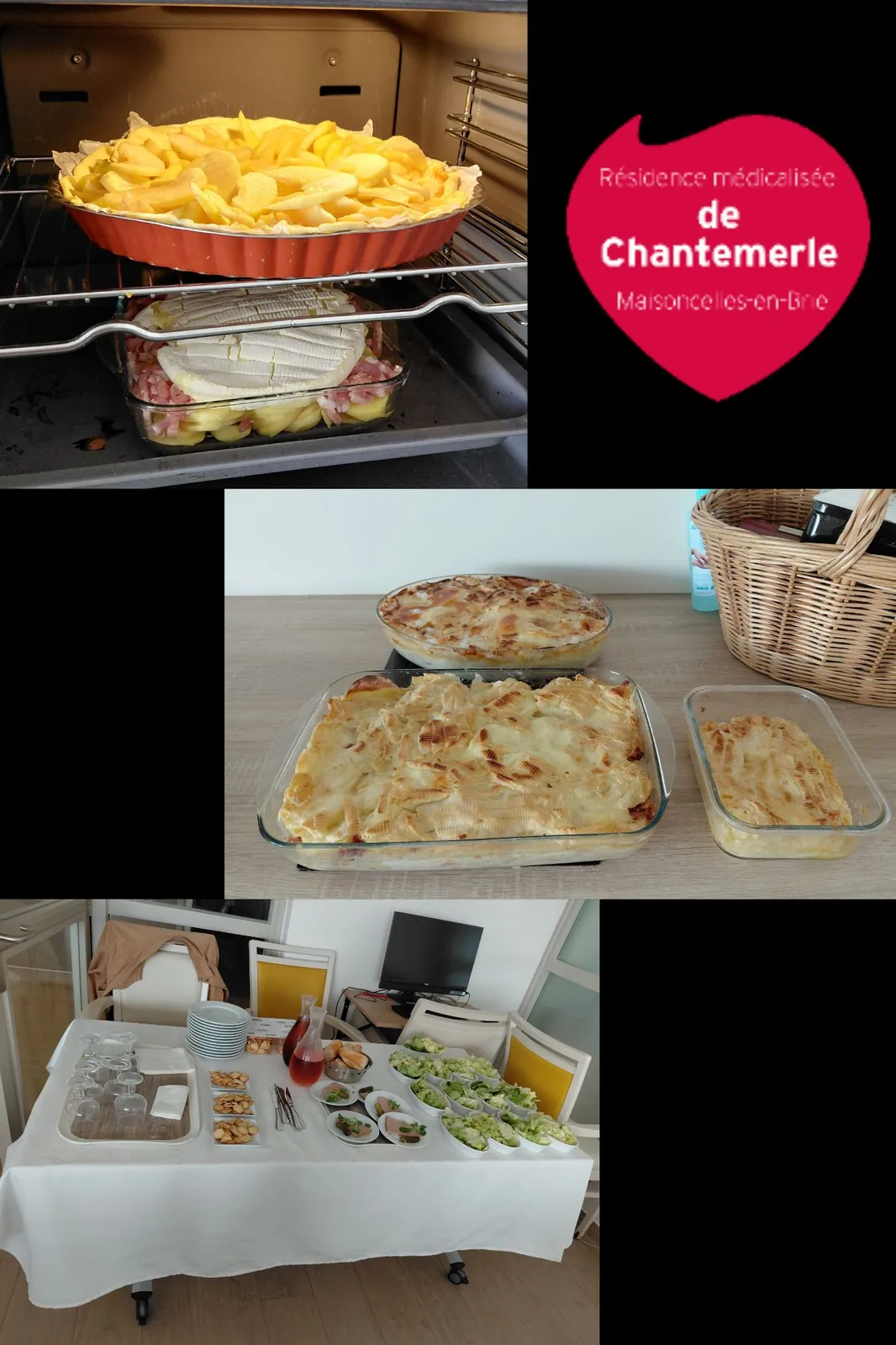 Animations du jour et Repas comme à la maison !